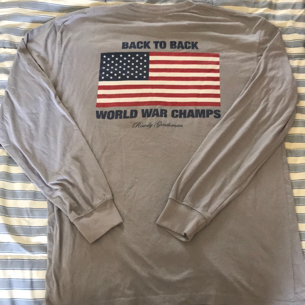 Long sleeve rowdy gentleman’s shirt